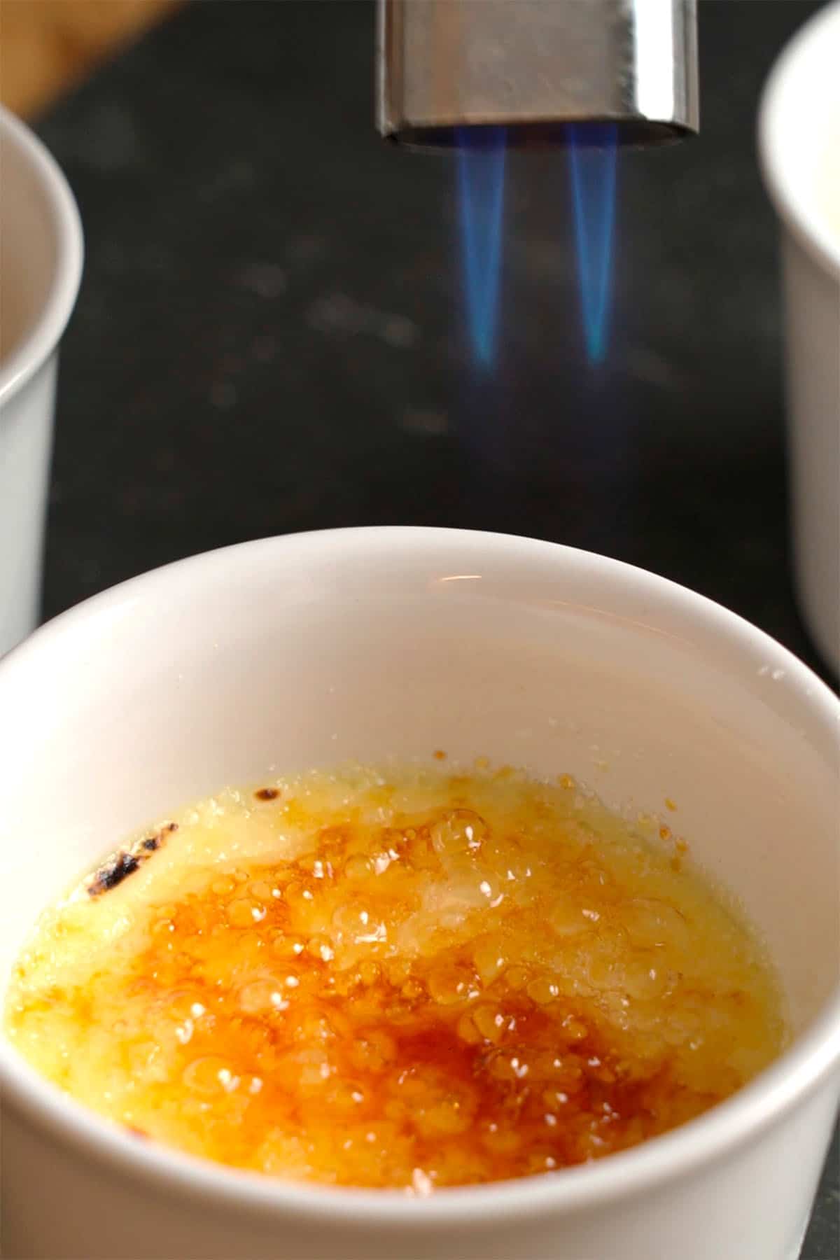 Creme brulee.