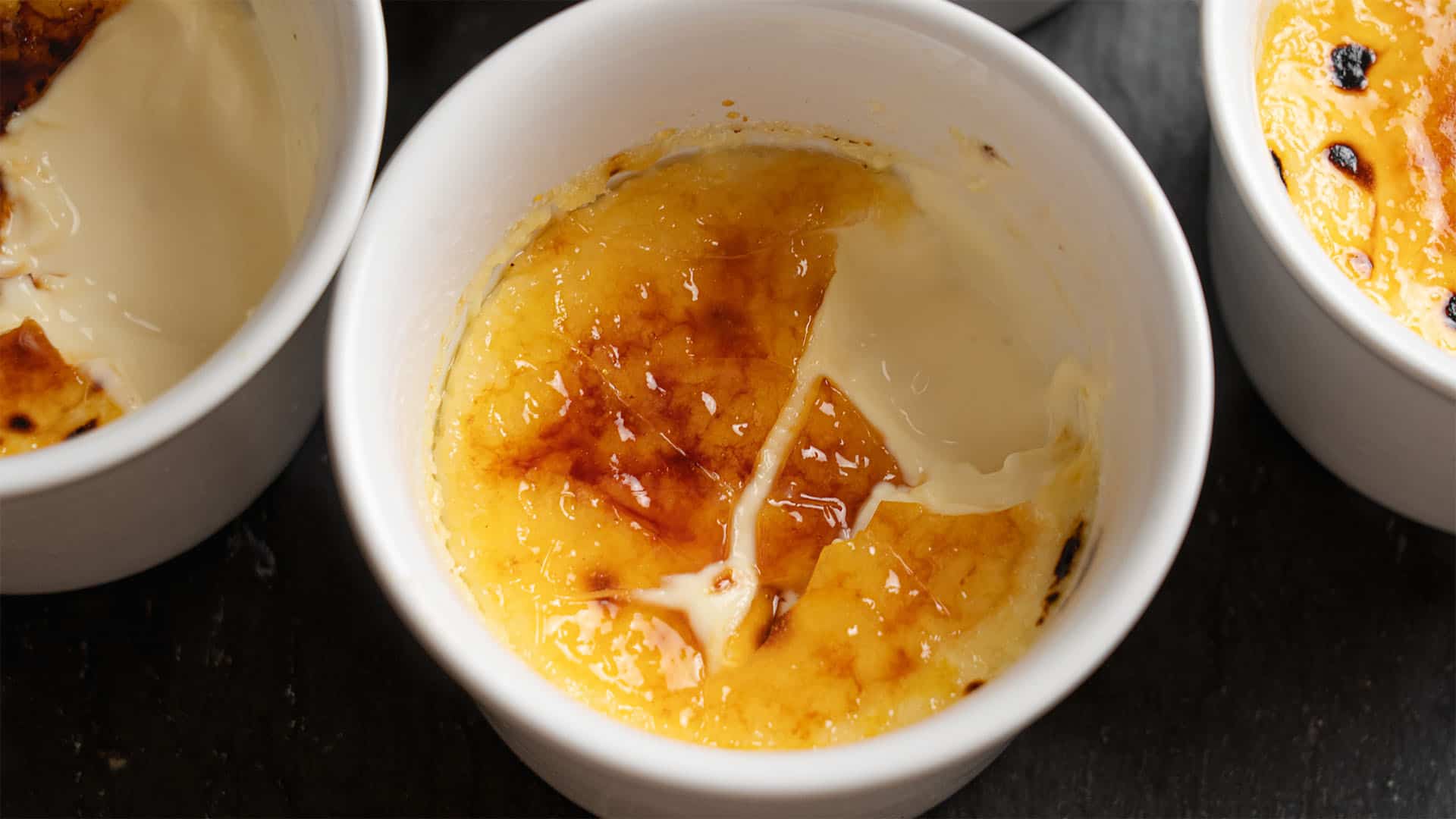 Creme brulee.