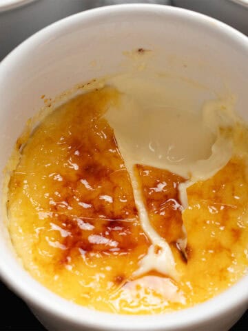 Creme brulee.