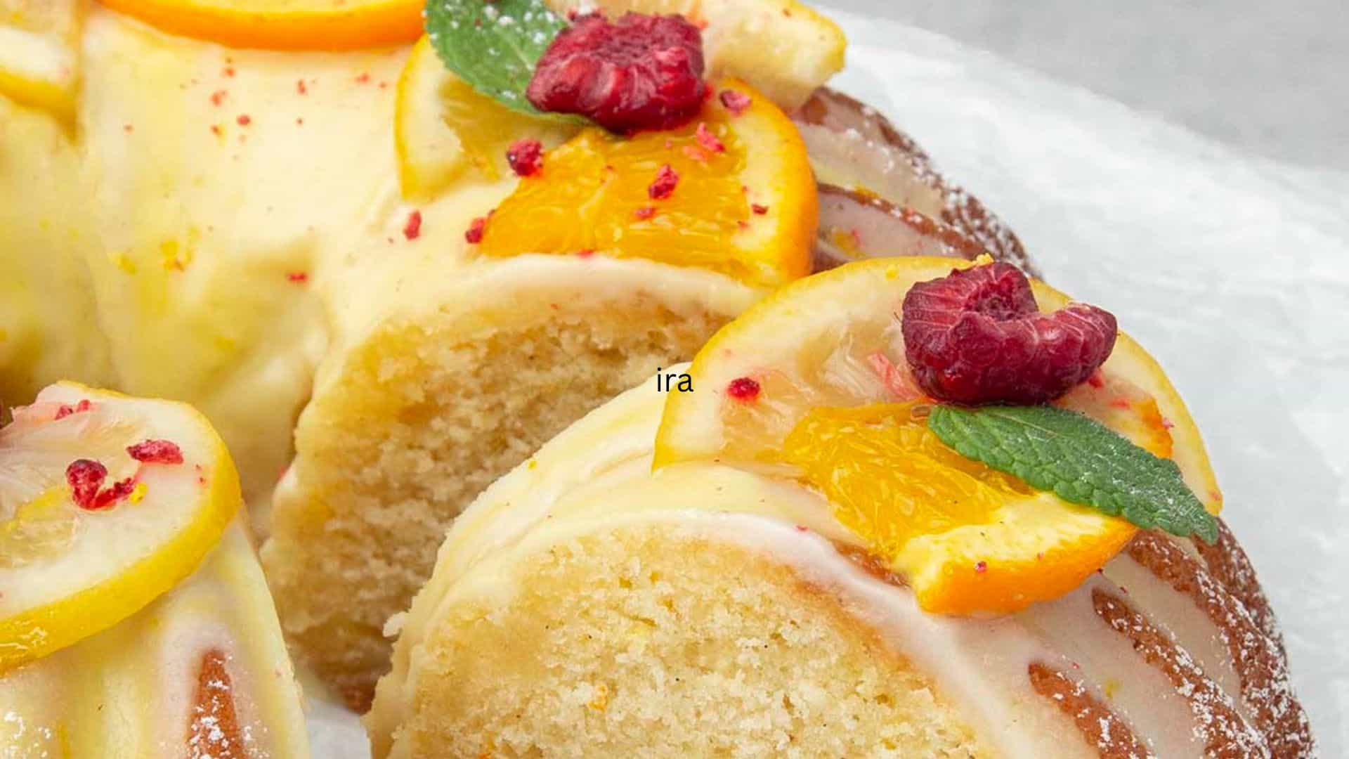 Lemonade Bundt Cake.