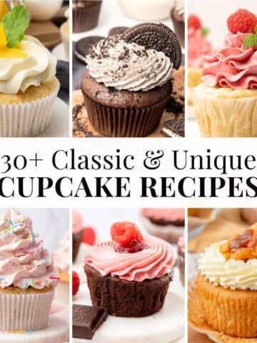 30+ Classic & Unique CUPCAKE RECIPES