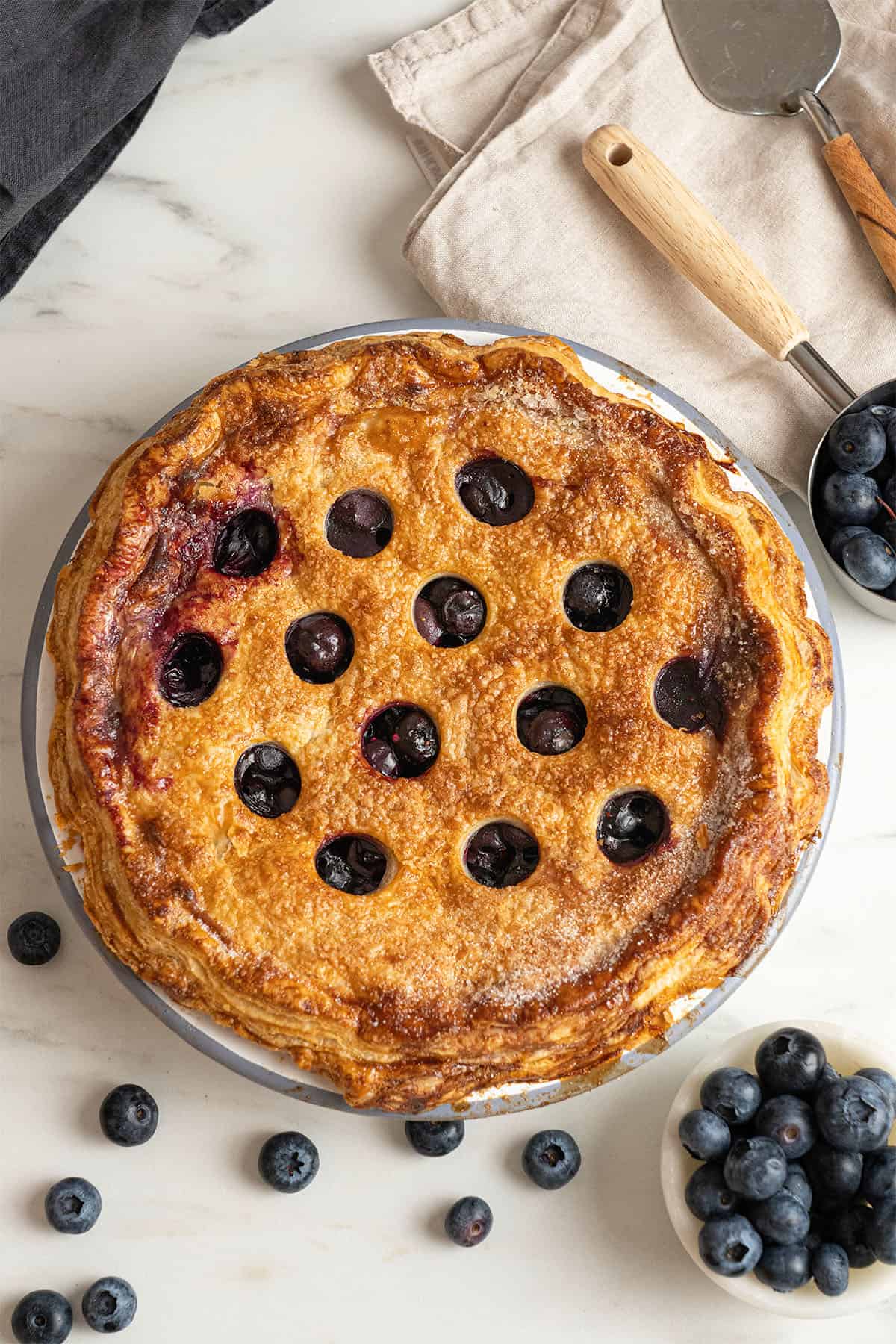 Blueberry Pie.