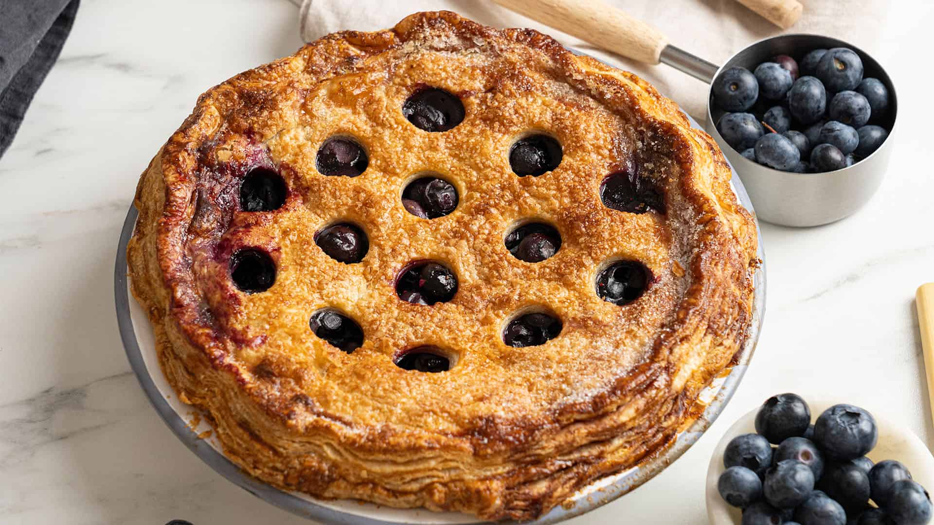 Blueberry Pie.