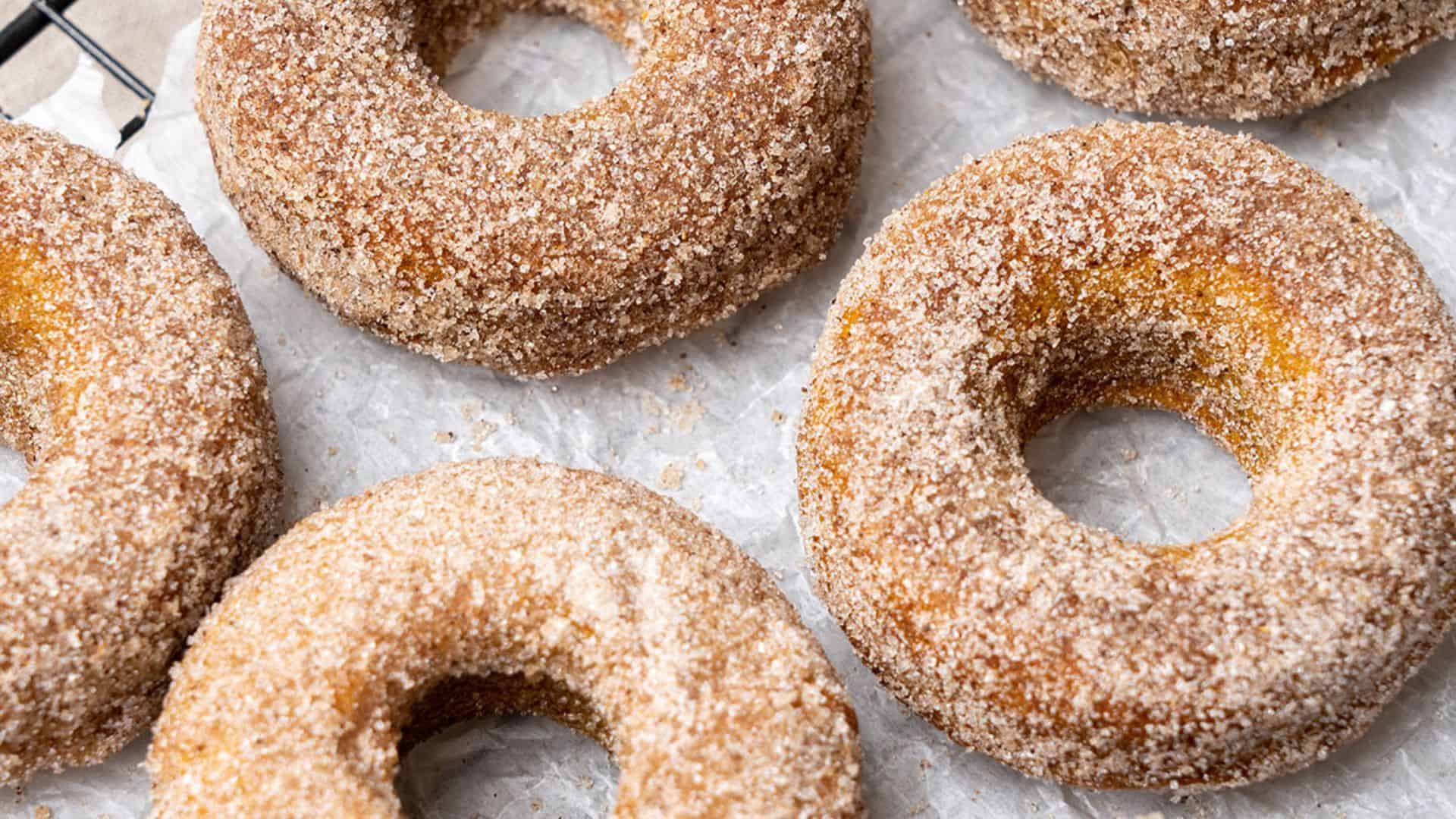 Baked Pumpkin Spice Donuts