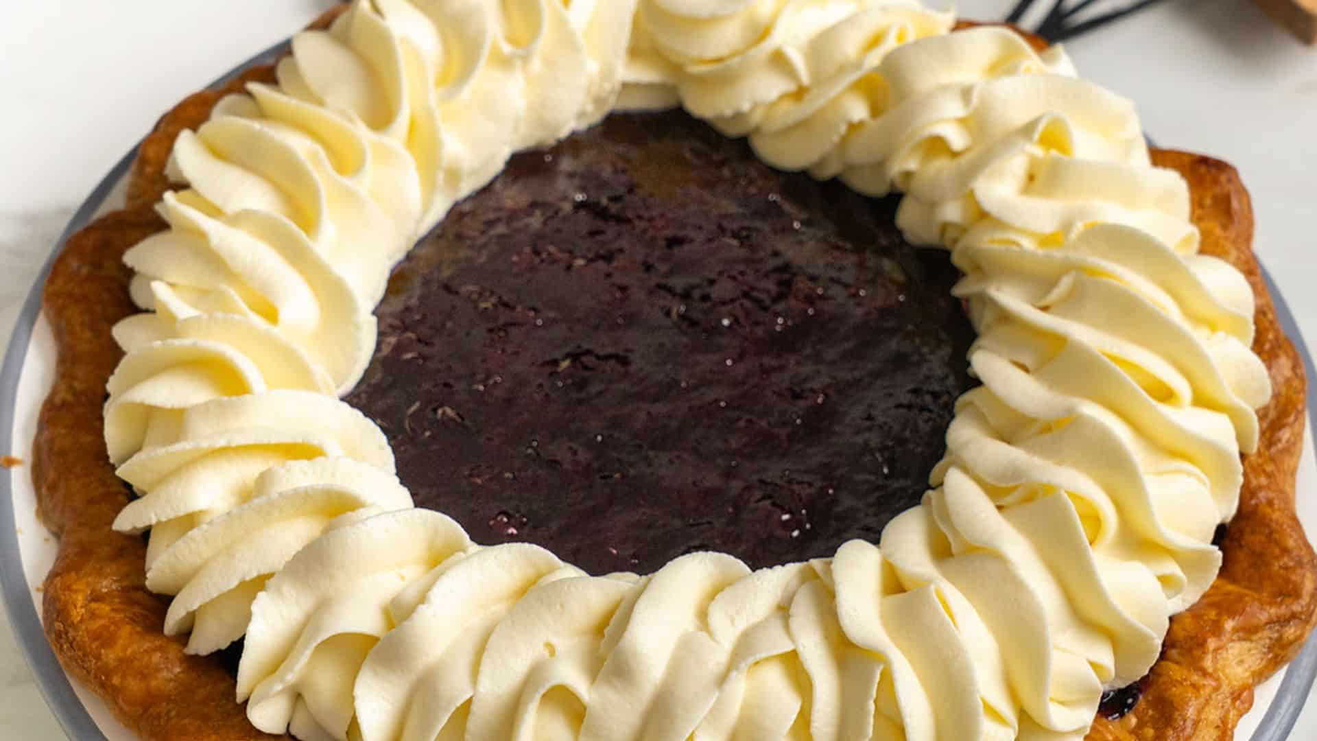 Blueberry Cream Pie
