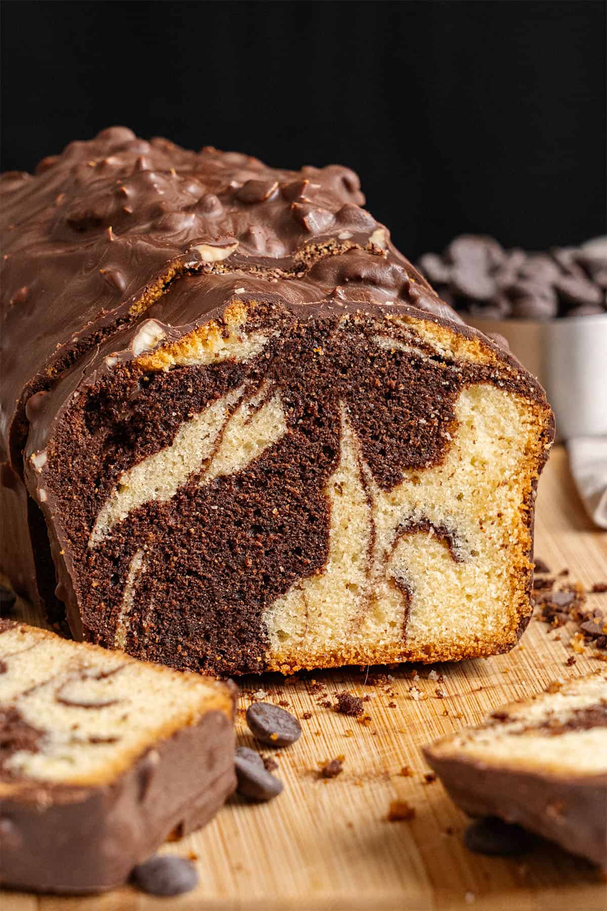 Chocolate Marble Loaf Cake