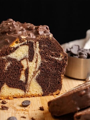 Chocolate Marble Loaf Cake