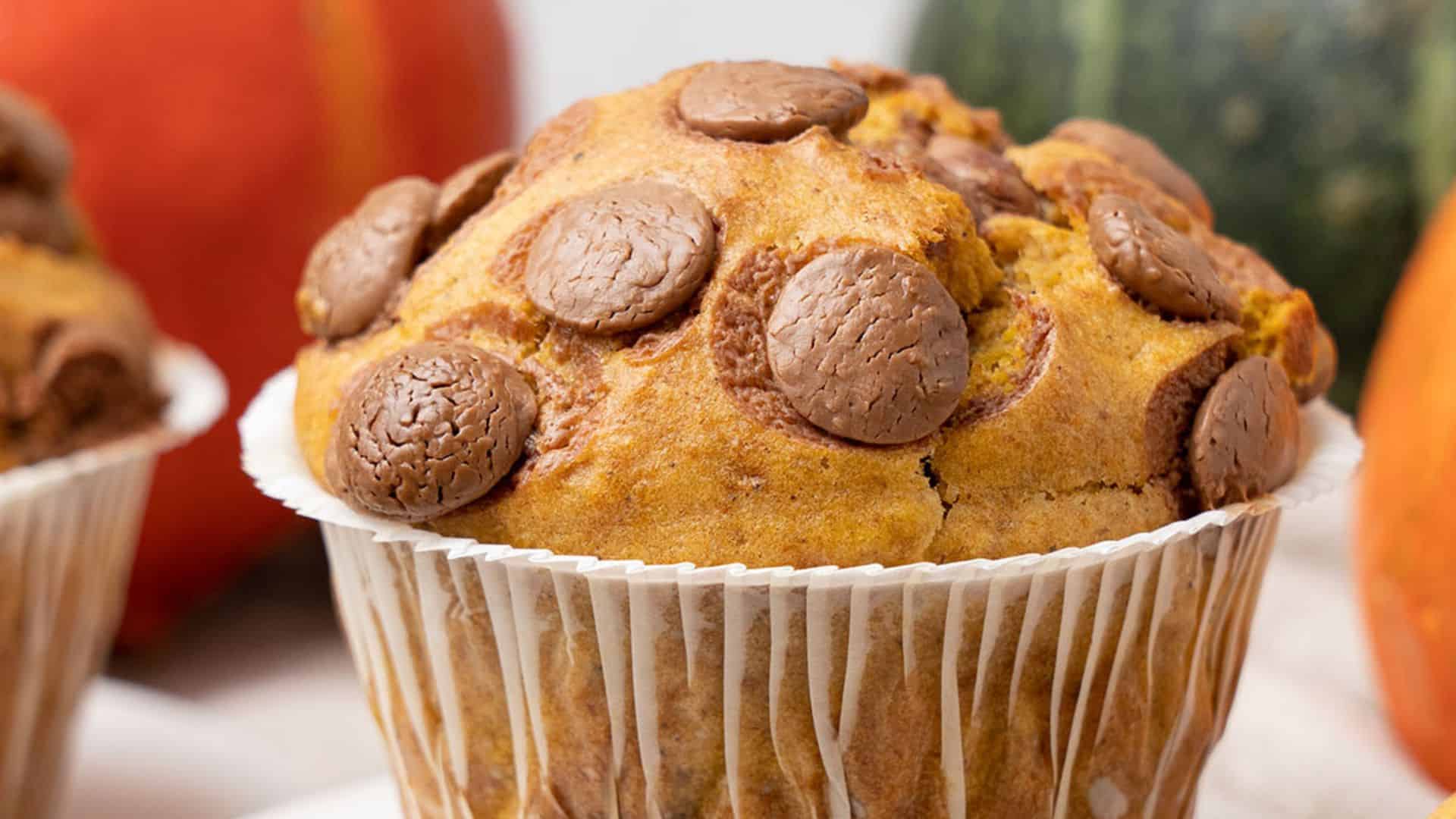 Pumpkin Banana Muffins