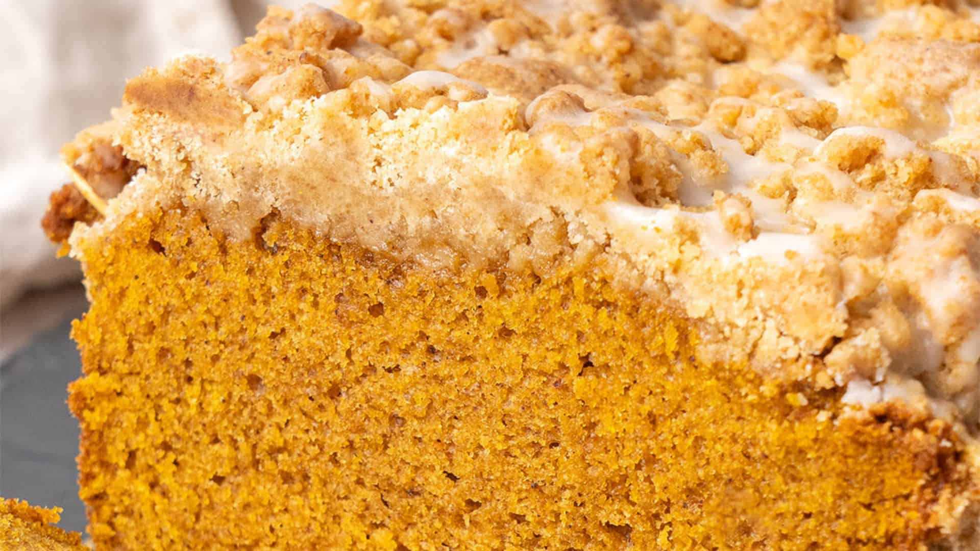 Pumpkin Streusel Bread