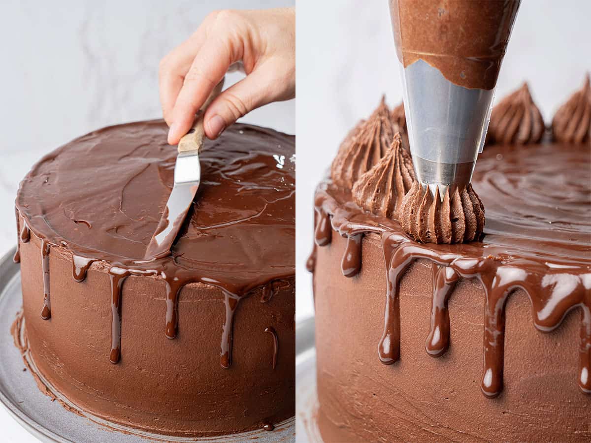 decorate with Chocolate Ganache Drip.