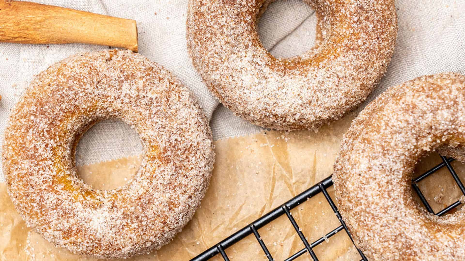 Baked Pumpkin Spice Donuts