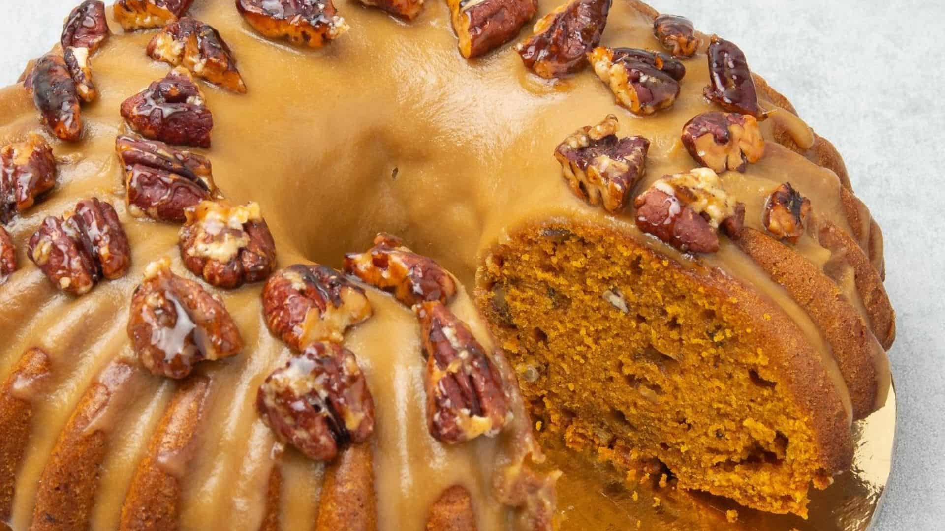 Butterscotch Pumpkin Bundt Cake