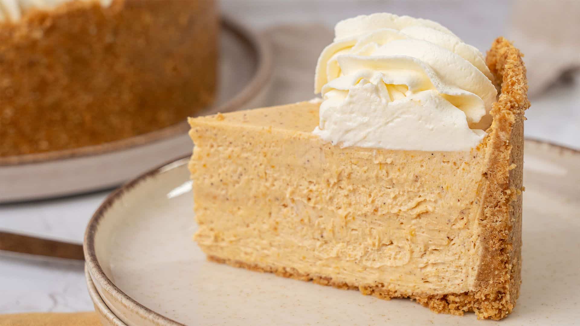 No-Bake Pumpkin Cheesecake
