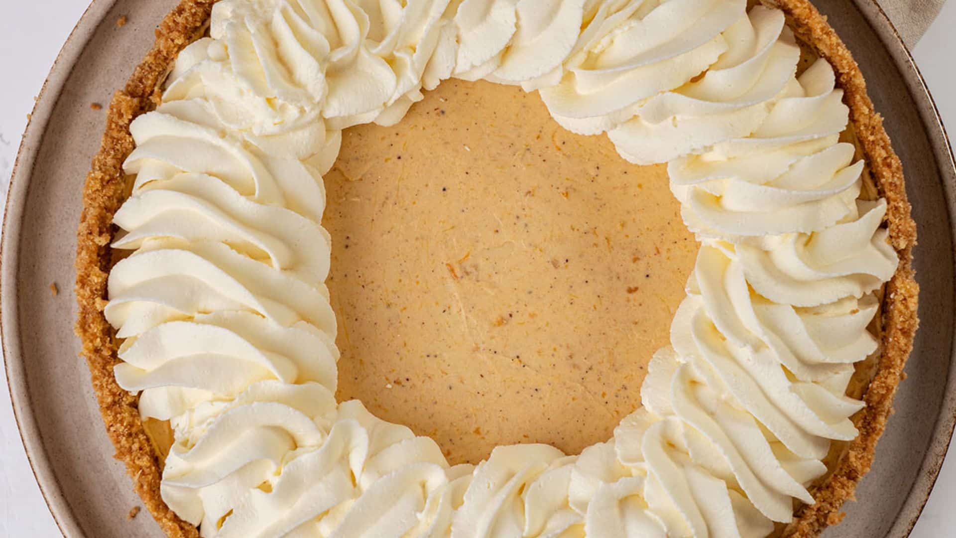 No-Bake Pumpkin Cheesecake